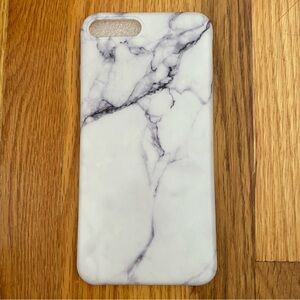 iPhone 7/8 Plus White Marble Phone Case